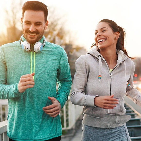 Rainbow‎ 🌈 Hoodie Drawstring Sweatpant Replacement Cord Laces Unisex - Picture 8 of 9